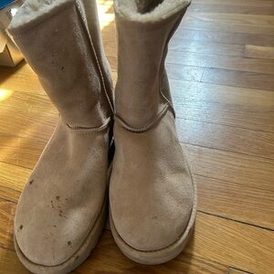 Tan Suede Boots